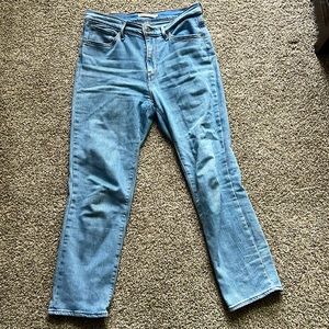 Levi’s striped jeans